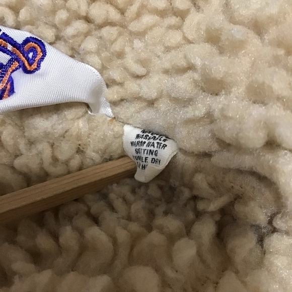 Vintage 70’s Levi’s Orange Tab Sherpa Lined Dark Blue Denim Jacket. - Picture 11 of 16